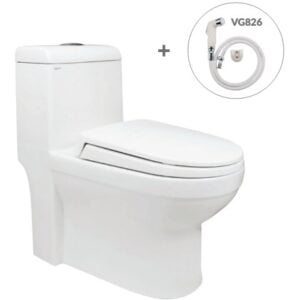 Bàn cầu một khối V41 + Vòi xịt VG826