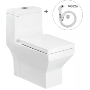 Bàn cầu một khối V42 + Vòi xịt VG826